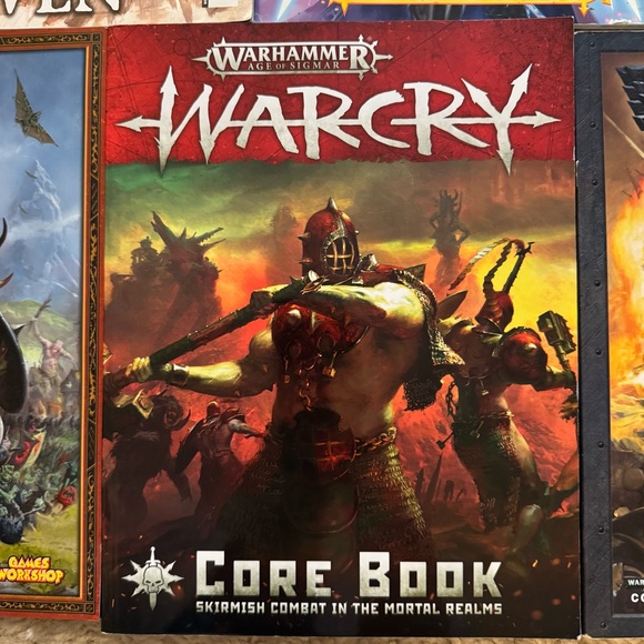 Warhammer 7 Book Lot 40K Codex Space Marine Warcry Core Book Orcs Goblins Sigmar - Picture 7 of 14